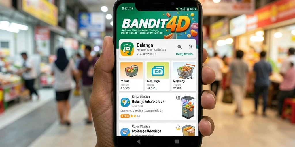 Tampilan antarmuka pengguna BANDIT4D yang menarik dan fungsional untuk belanja online.