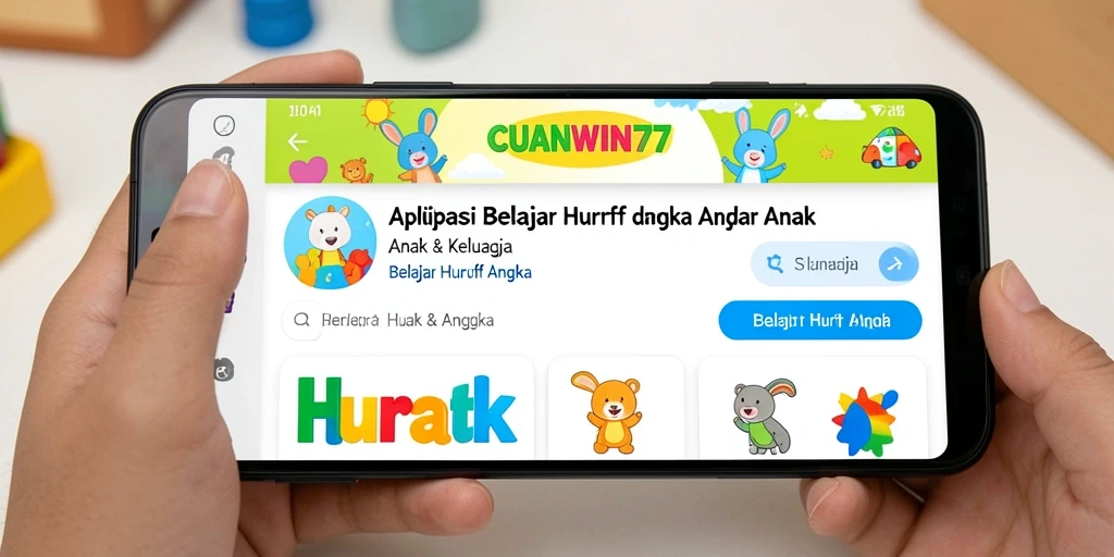 Antarmuka CUANWIN77 yang menyenangkan dan edukatif untuk anak.