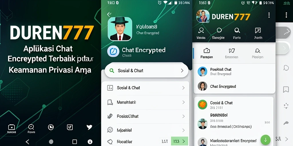 Tampilan antarmuka DUREN777 yang sederhana dan modern.